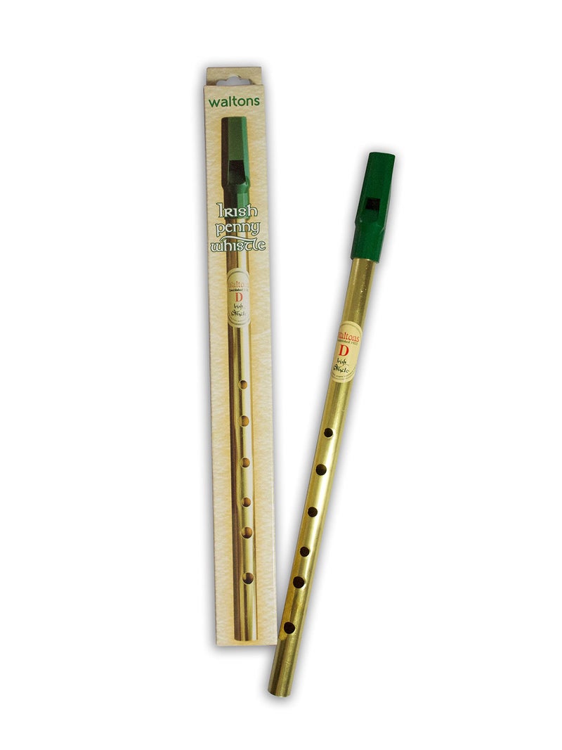 Waltons Irish Tin Whistle Key of D | Walton's Penny Whistle Ireland Classical Celtic Folk Brass Instrument | Easy-to-learn, perfect for Beginners - Image 5